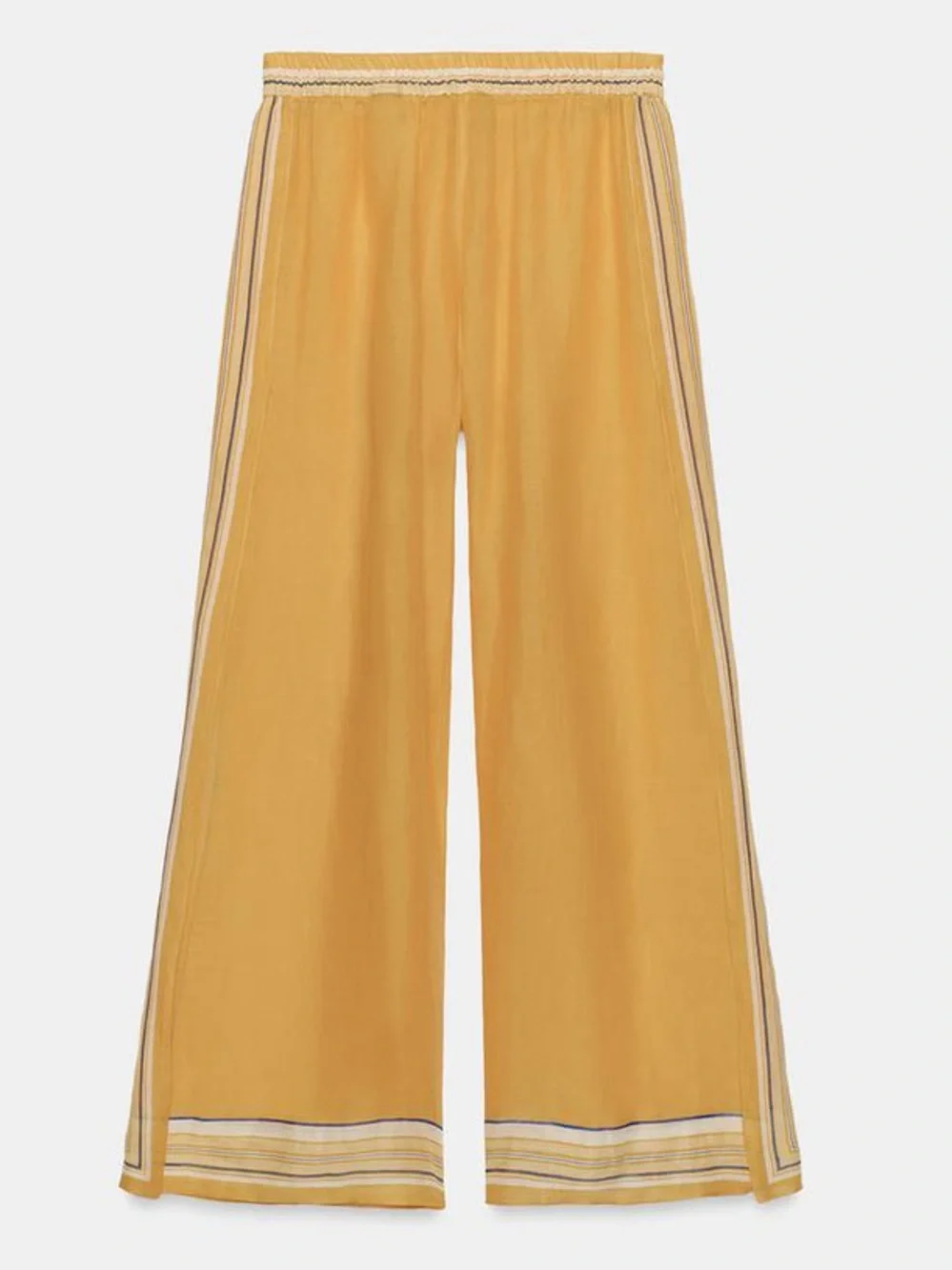 ZARA CO-ORD SET 100% RAMIE PLAID TUNIC AND PANTS ZW COLLECTION